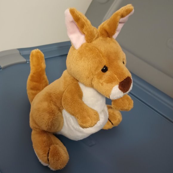 3 Ganz Webkinz Stuffed Animals (Black Cat HM13, Kangaroo HM180 & Pelican HM211) - Picture 8 of 16